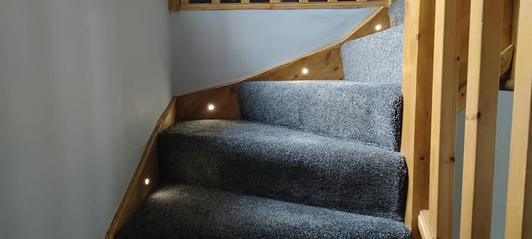 Lighting on stairs